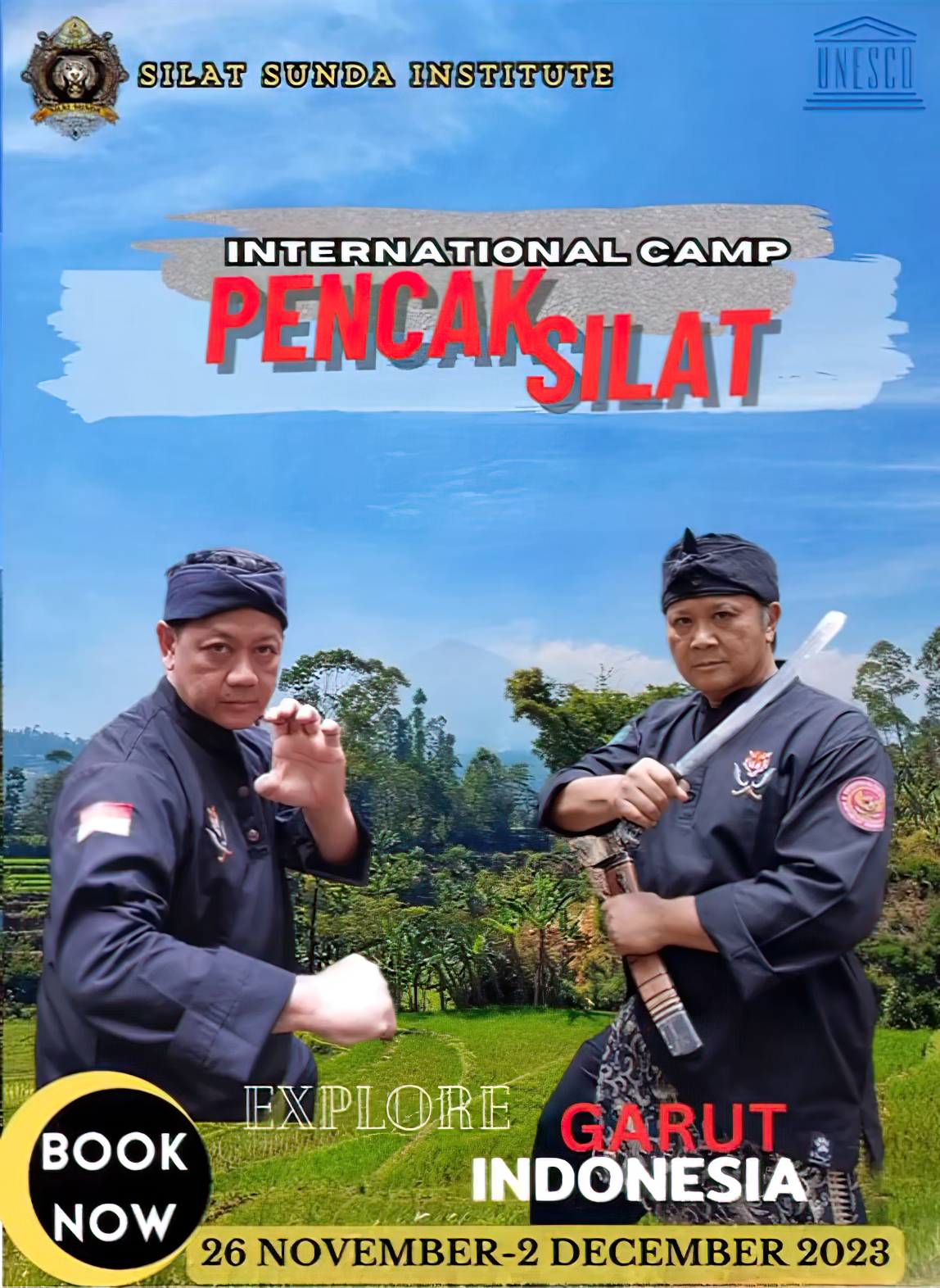 silat sunda pencak silat camp